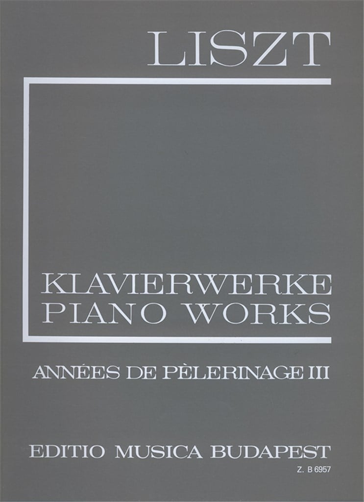 Annees de Pelerinage Band 3